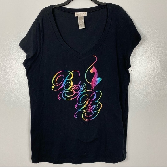 Baby Phat vintage v neck tee - Picture 1 of 4